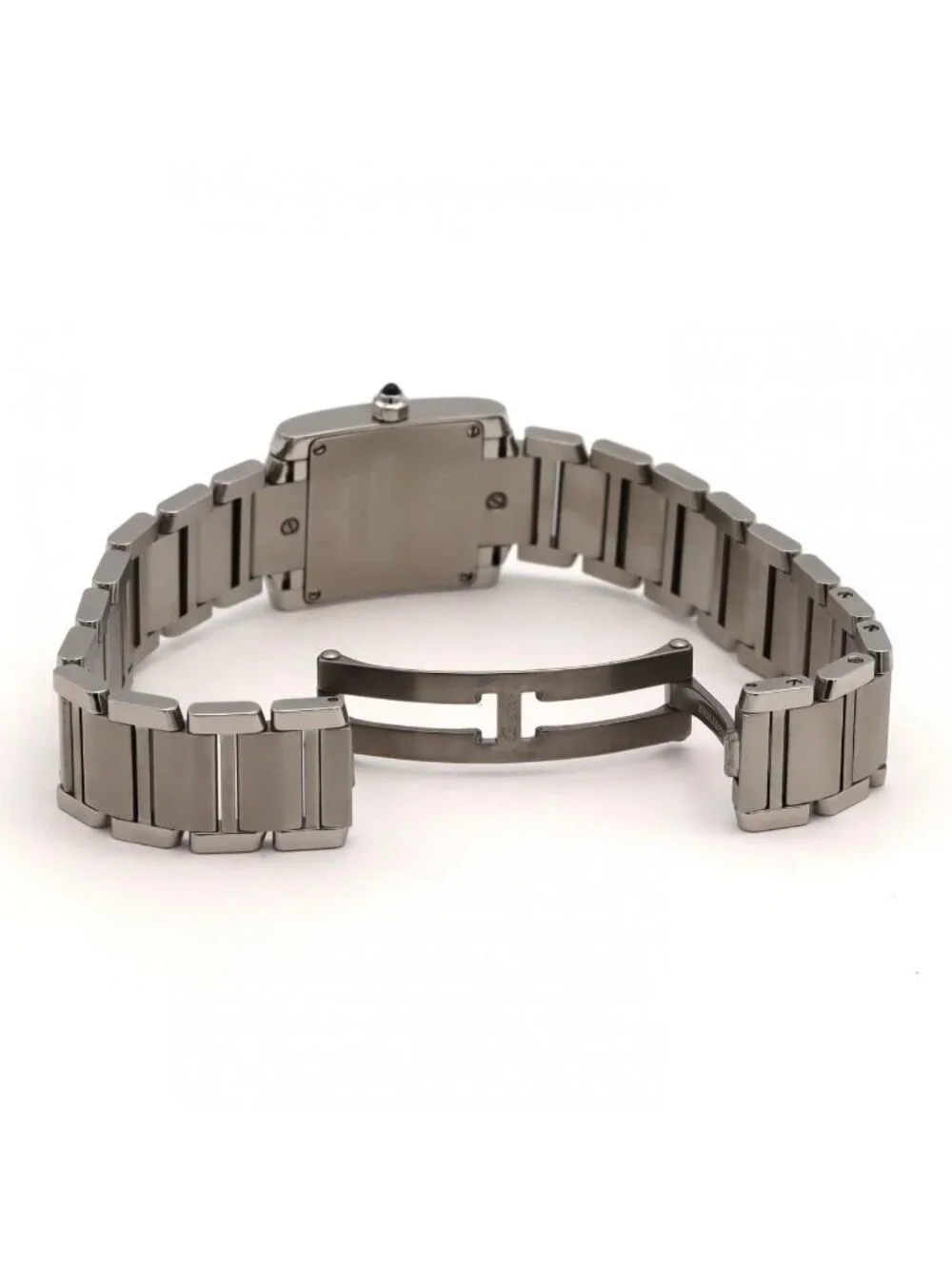 Cartier Tank Francaise SM D 4 SS Quartz Watch